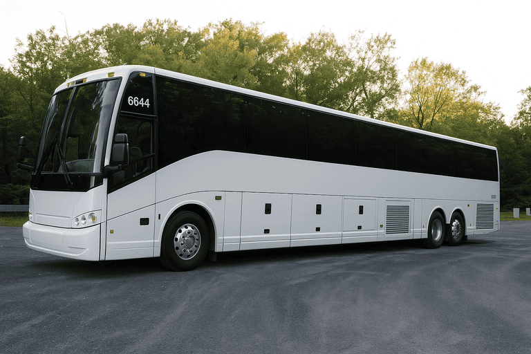 exterior of Deerfield Beach Coach Bus Service coach bus