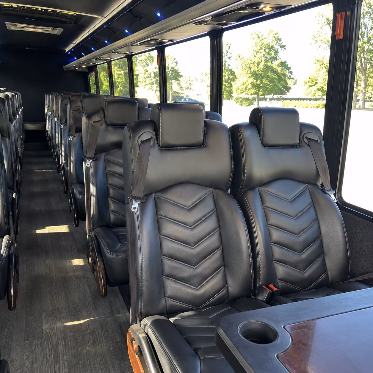 can i book a one way a round trip or a multi day package for a bus rental in deerfield beach