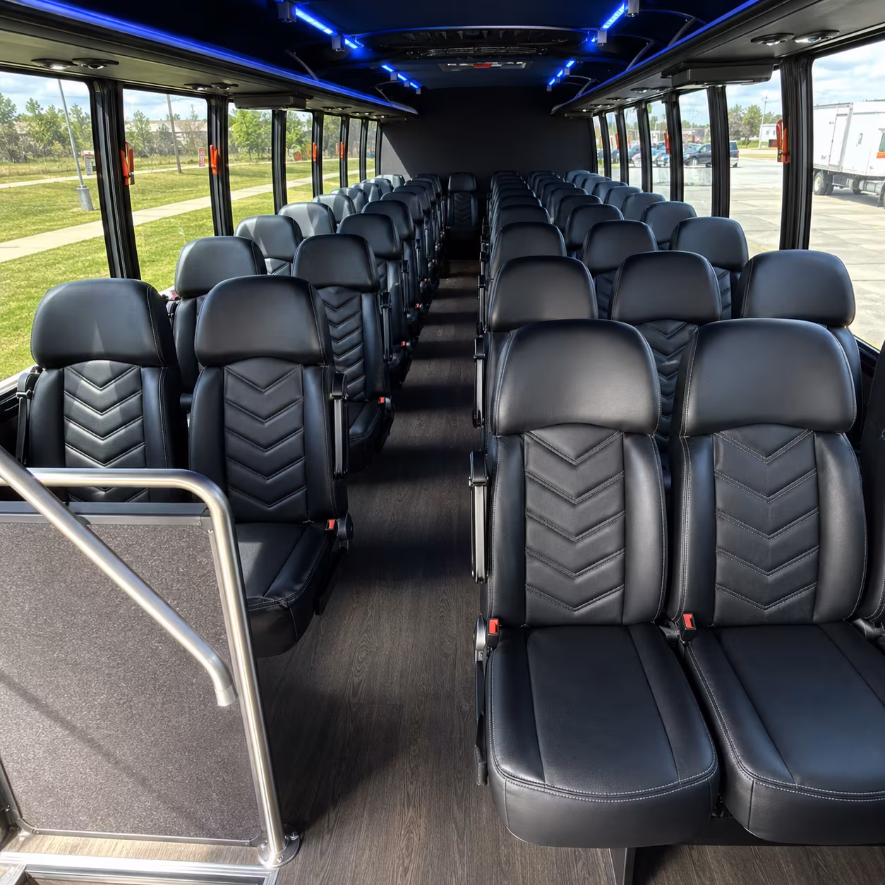 deerfield beach employee transportation onboard seating