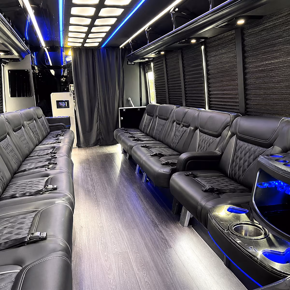 deerfield beach party bus inside