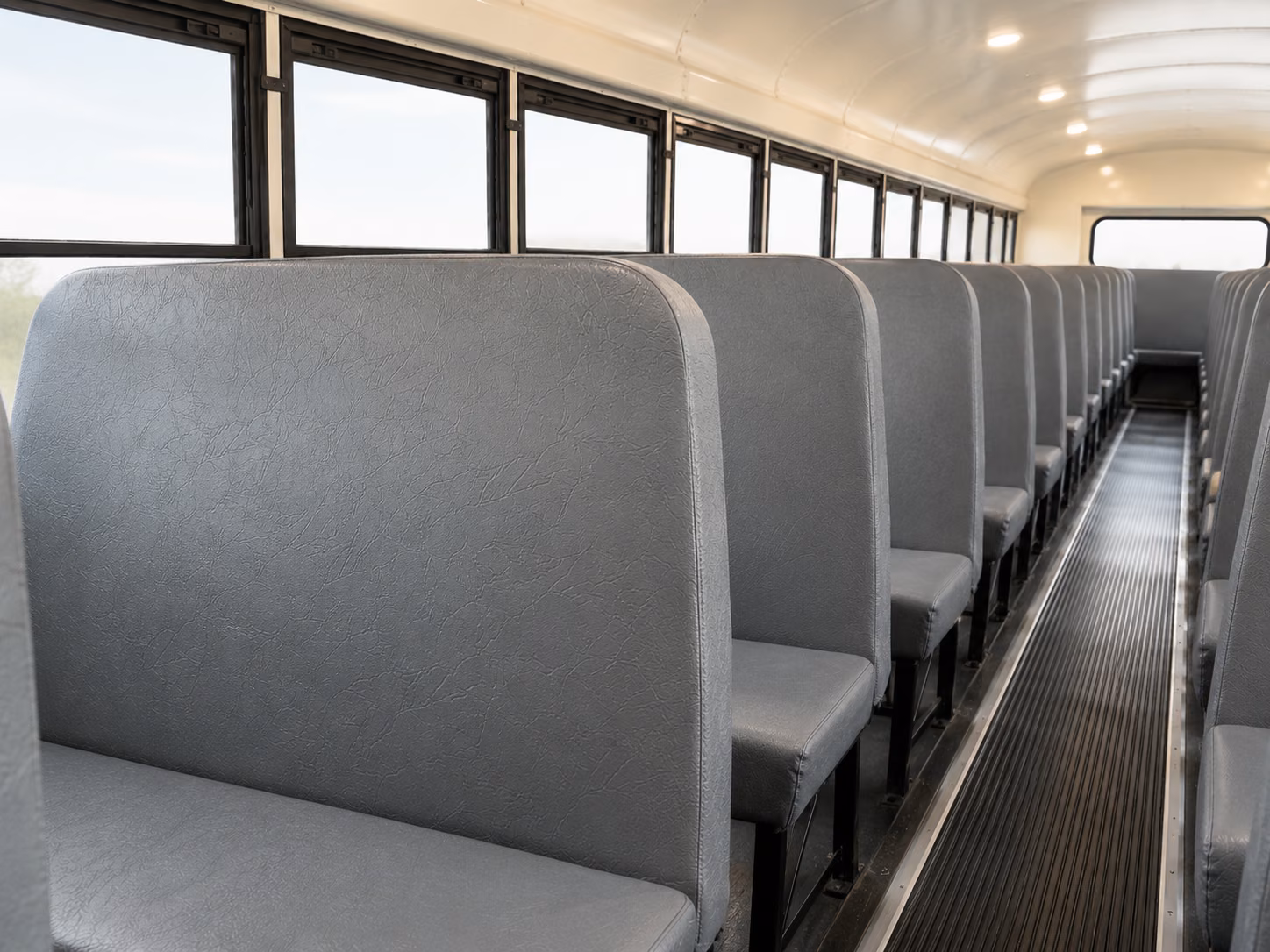 deerfield beach school bus inside