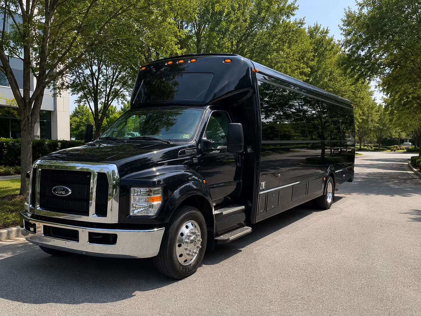 deerfield beach wedding party bus rental